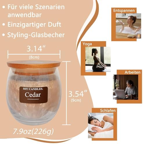 Vue 5 de Bougie En Verre Bougie