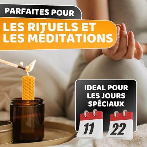 Vue 7 de Lot Bougies En Cire