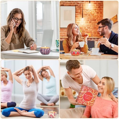 Vue 7 de Bougie Parfumees Pour Femmecoffret