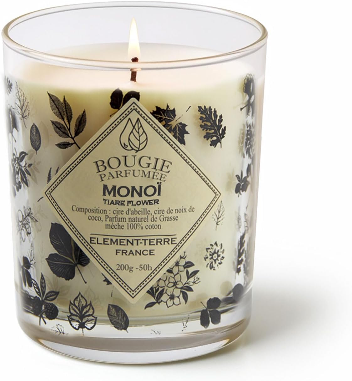 Elementterre Bougie Grammes Heures