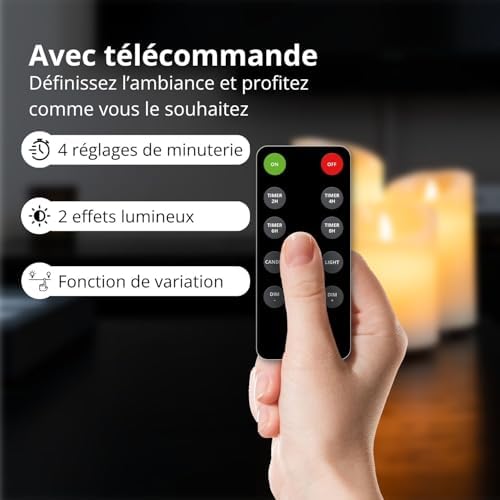 Vue 5 de Flinq Bougies Led Rechargeables