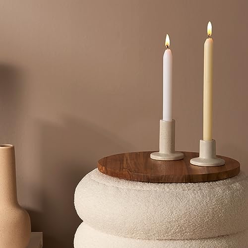 Vue 4 de Bolsius Bougies Effilees Ivoire