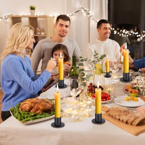 Vue 7 de Rddaipe Pcs Bougeoir Noir