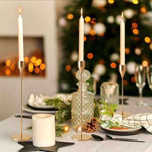 Vue 5 de Druuzyl Bougeoirs Dores Vintage