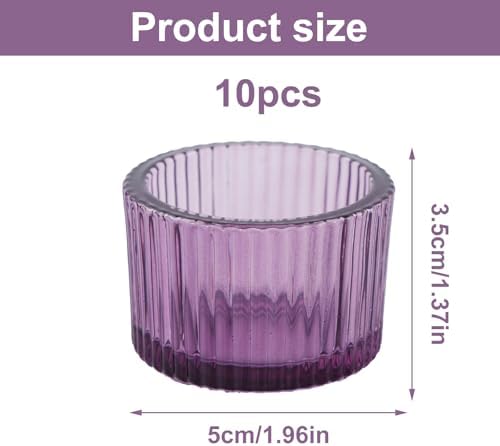 Vue 5 de Lot De Photophores Colores