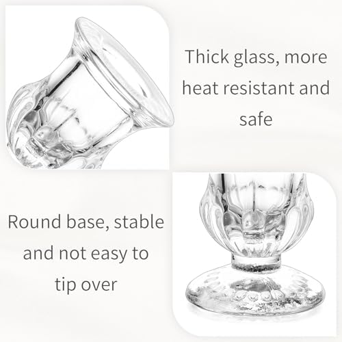 Vue 6 de Bougeoir En Verre Modern