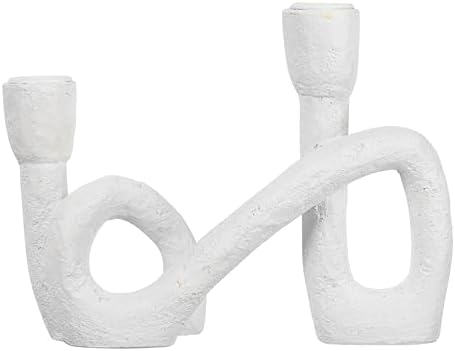 Vue 4 de Bloomingville Bougeoir Double Sculptural