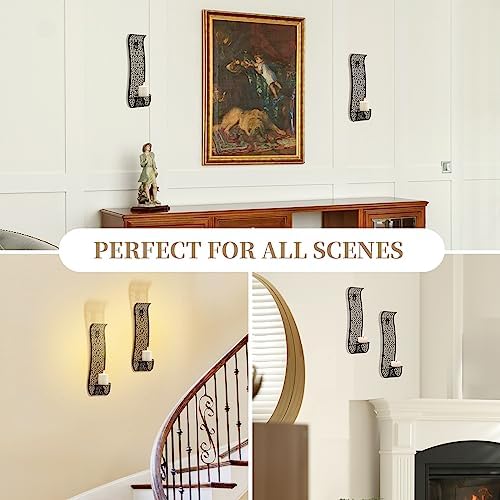 Vue 6 de Sziqiqi Bougeoir Mural Vintage