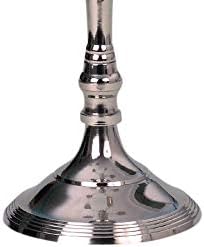 Vue 4 de Chandelier Branches Argente