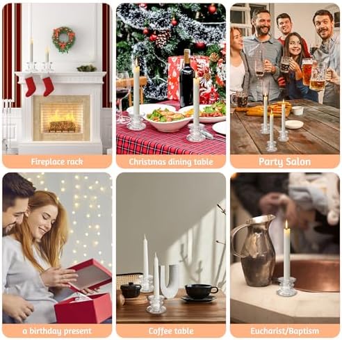 Vue 5 de Bougeoir Verre Pour Bougies