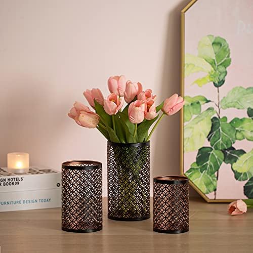 Vue 5 de Romadedi Bougeoir Photophore Noir