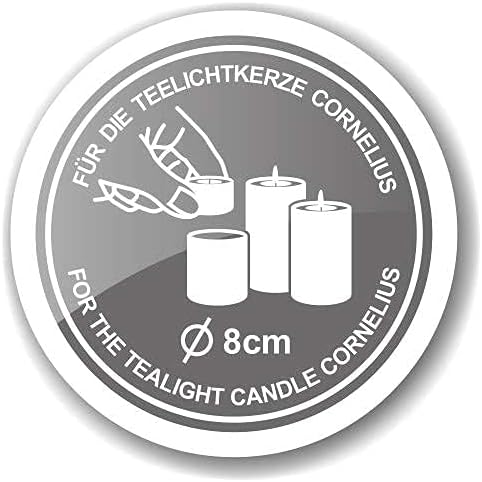 Vue 6 de Edzard Lot De Bougies