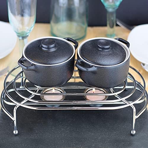 Vue 4 de Chauffealiments Chrome Argent