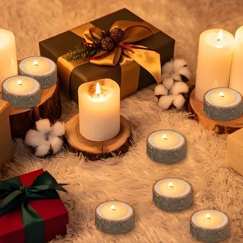 Vue 4 de Bougeoirs En Bois Lot