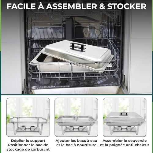 Vue 5 de Lot De Chauffe Plat