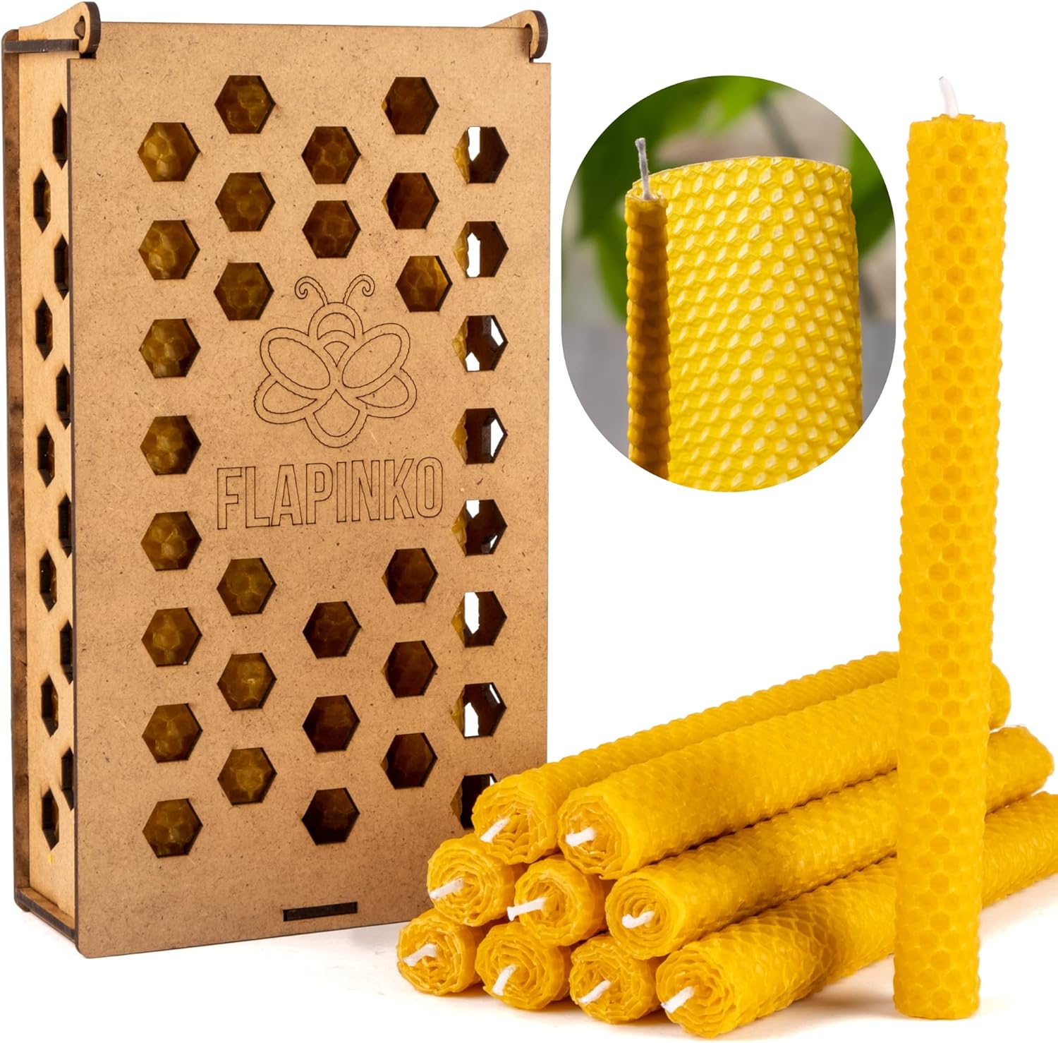 Bougies En Cire Dabeille