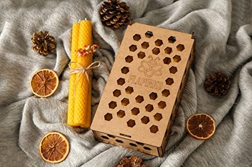 Vue 5 de Bougies En Cire Dabeille