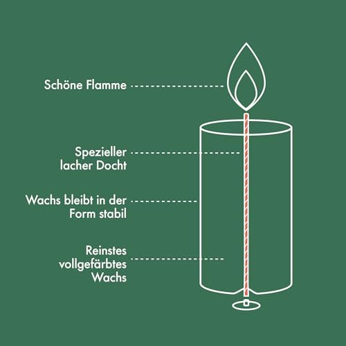 Vue 6 de Bolsius Bougies Pilier Rustiques