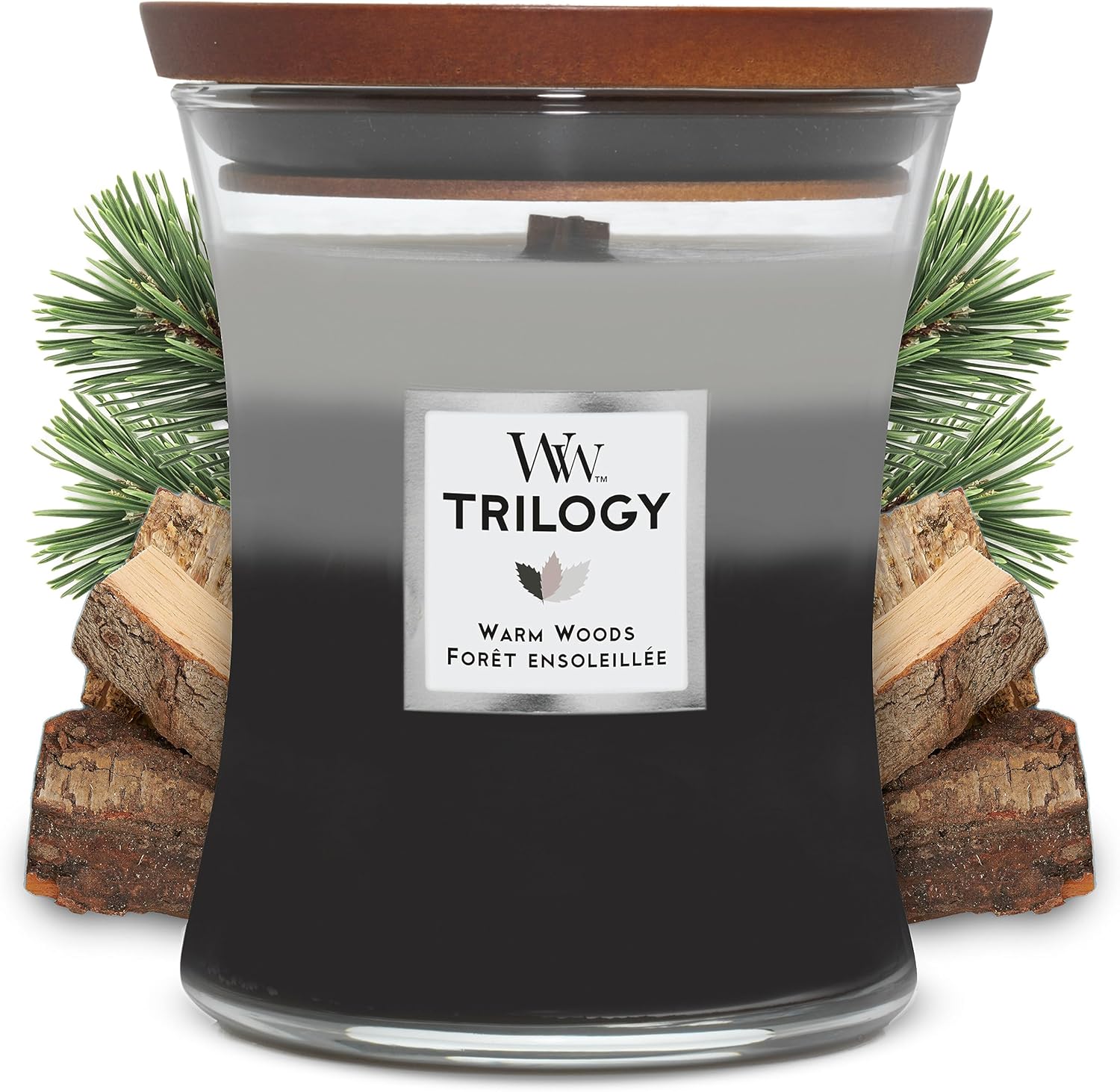Woodwick Trilogy Bougie Jarre