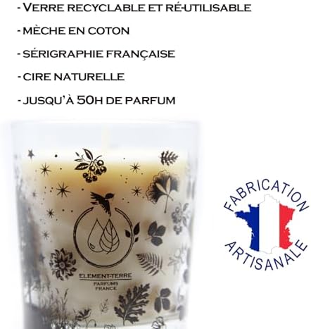 Vue 5 de Bougie Parfumee Grammes Heures