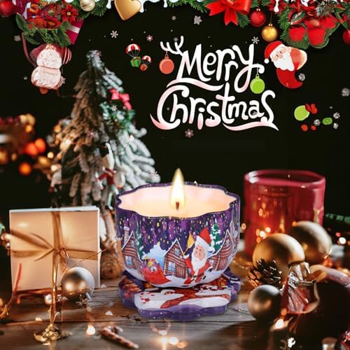 Vue 6 de Bougies Parfumees De Noel