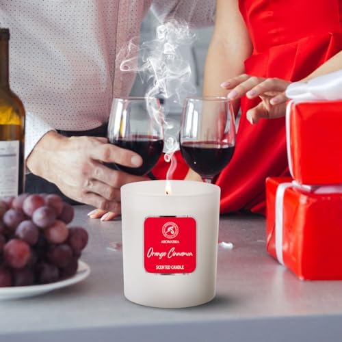 Vue 6 de Bougie Parfumee Orange Cannelle