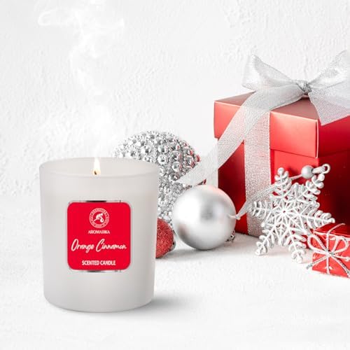 Vue 7 de Bougie Parfumee Orange Cannelle