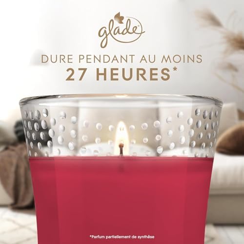 Vue 4 de Glade Bougie Vegan Parfum