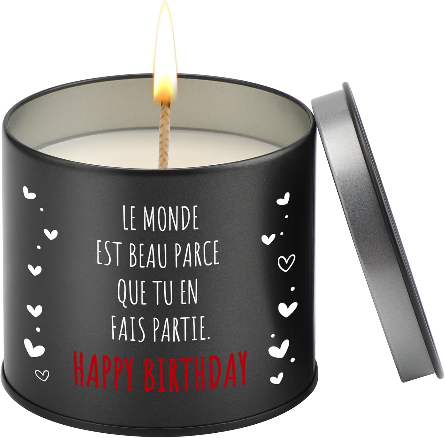 Prstenly Bougie Parfumee Cadeau