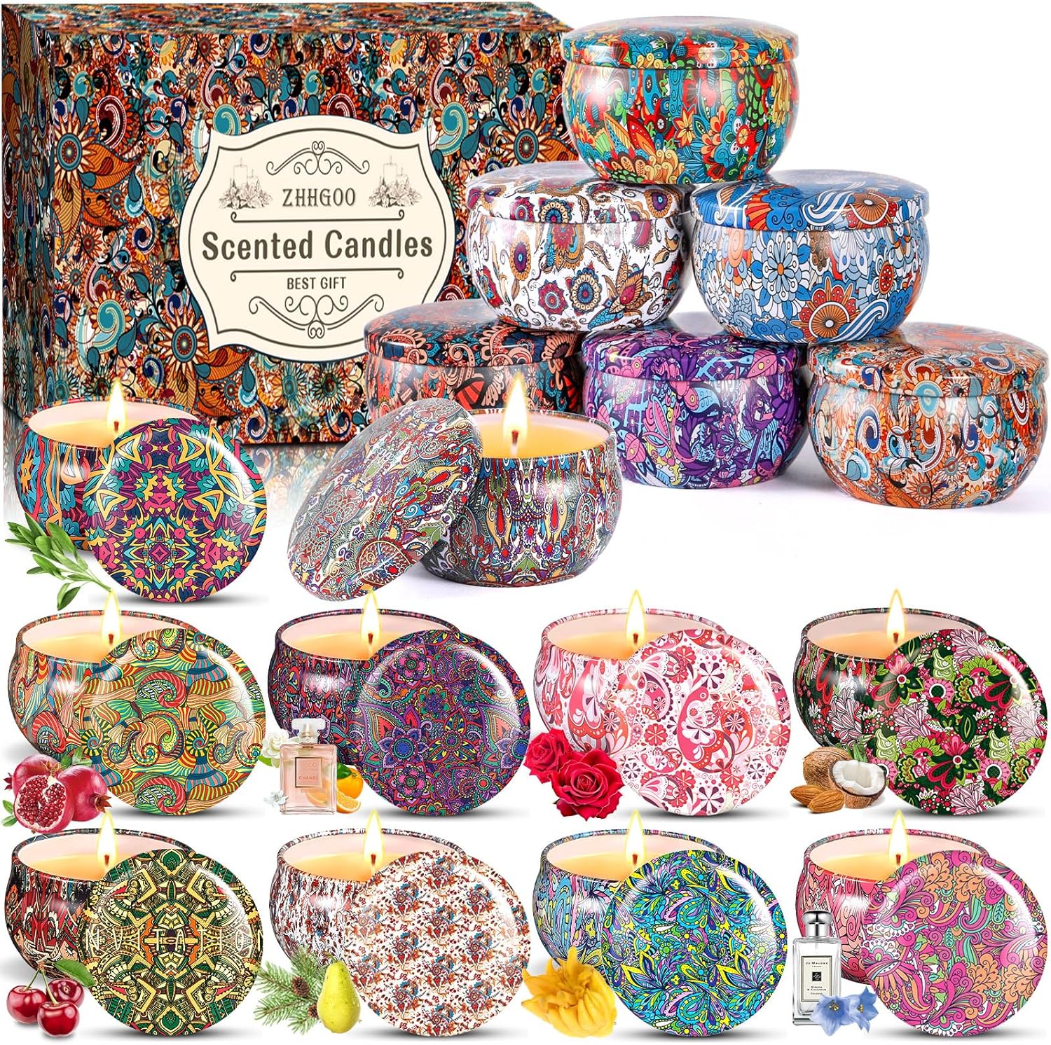 Bougie Parfumee Kit Pcs