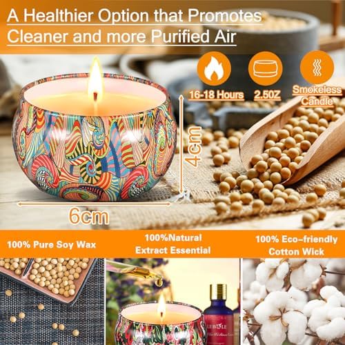 Vue 4 de Bougie Parfumee Kit Pcs