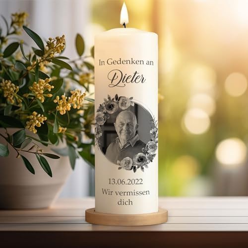 Vue 4 de Gravurzeile Bougie Personnalisee En