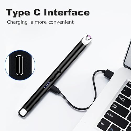 Vue 2 de Jieyuchu Briquet Electrique Usb