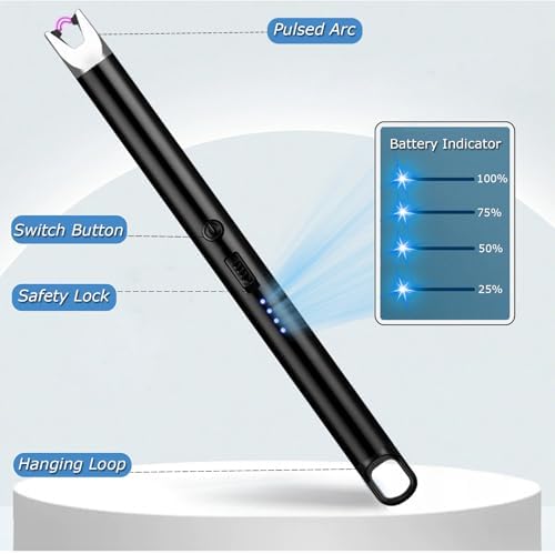 Vue 3 de Jieyuchu Briquet Electrique Usb