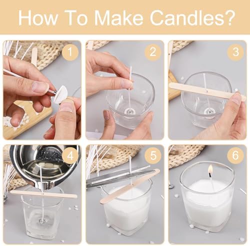 Vue 4 de Meche Bougie Pcs Meches