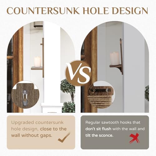 Vue 5 de Walasis Lot De Bougeoirs