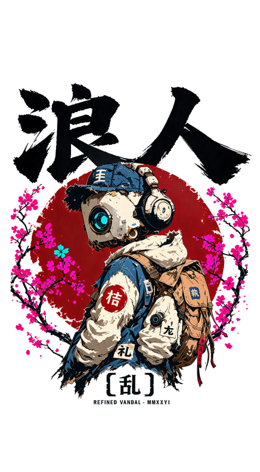 Ronin wallpaper, phone size