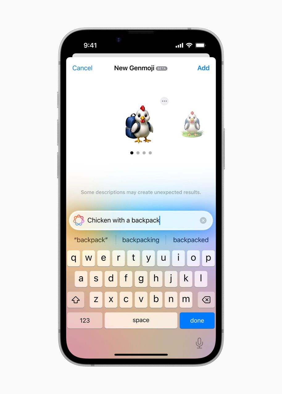 Apple-iPhone-16e-Apple-Intelligence-Genmoji-250219 Large.jpeg