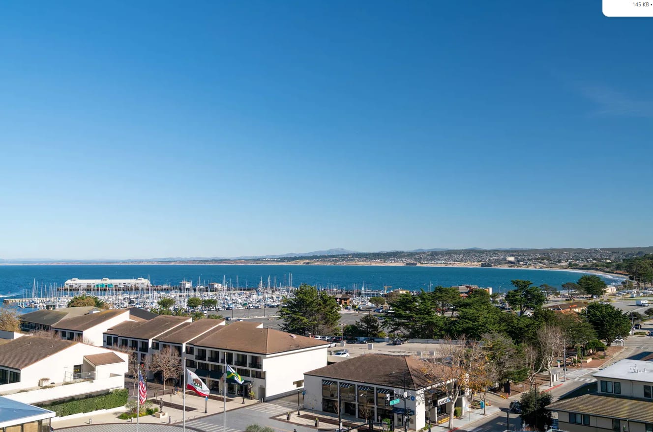 Monterey Marriott bay view