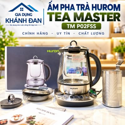 Ấm chưng yến Hurom tea Master aster TM - P02FSS