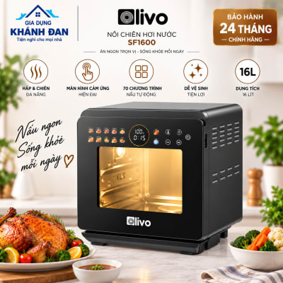 Nồi chiên hơi nước Olivo SF1600 - Dung tích 16 lít