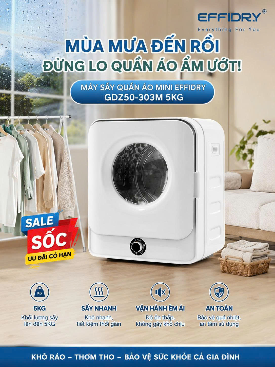 EFFIDRY GDZ50-303M 5kg