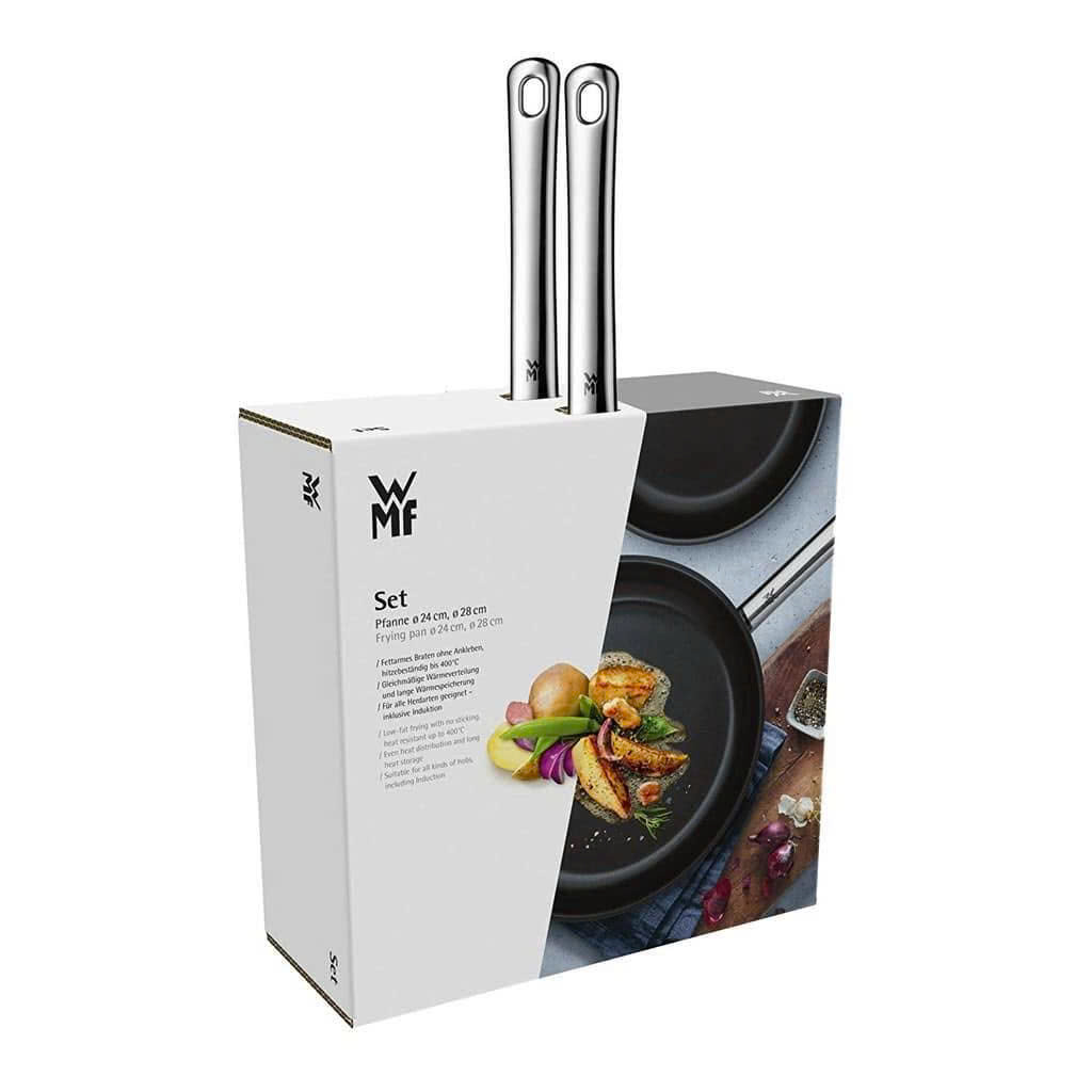 Bộ chảo WMF Edelstahlpfannen-Set 24cm và 28cm - góc nhìn 4