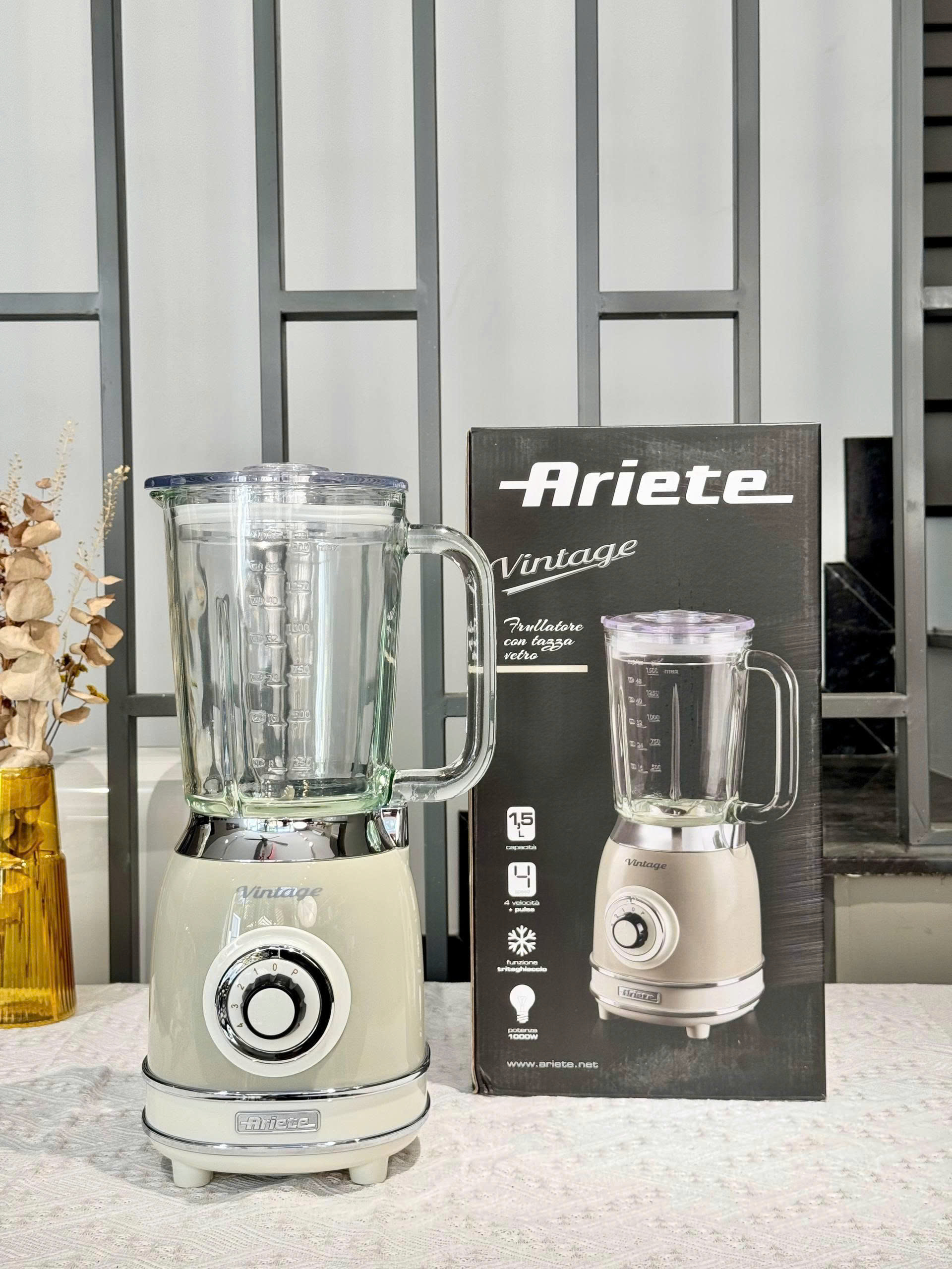 Máy xay sinh tố Ariete Vintage 00C058303AR0