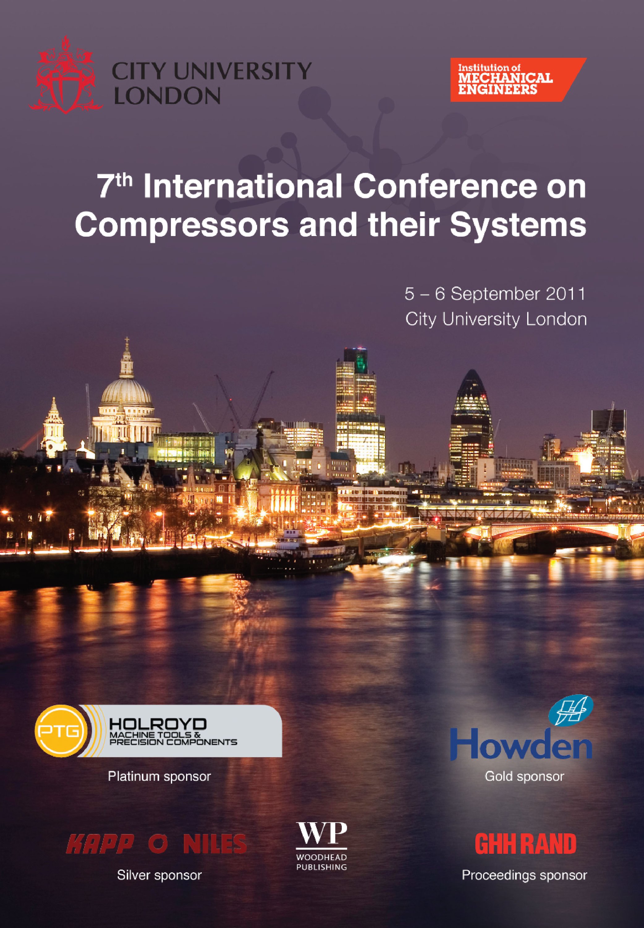 7th international conference on compressors and their systems 2011
