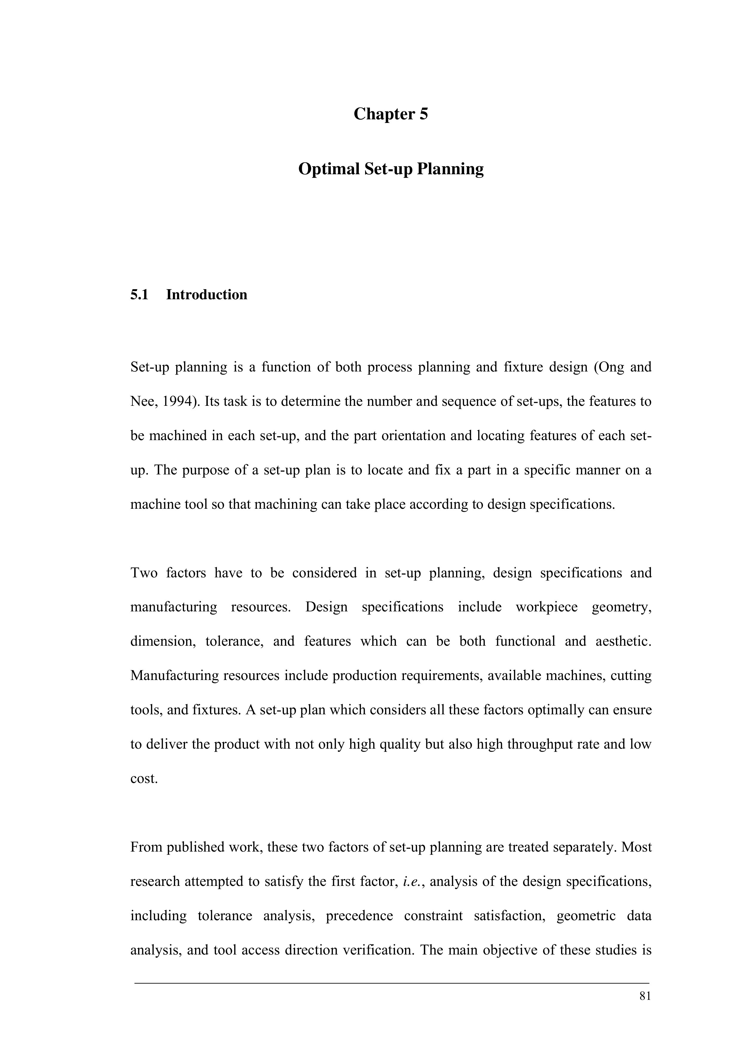 An integrated process planning and robust fixture design system 5