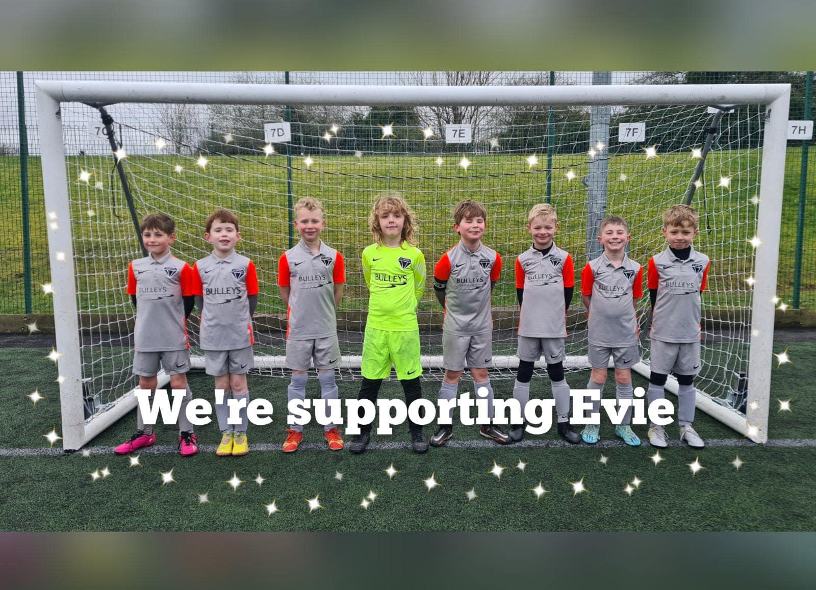 We support Evie