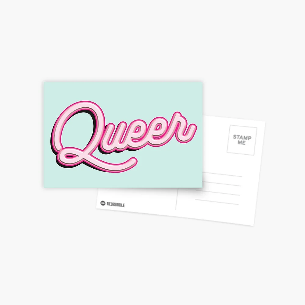 Send a message of pride with this vibrant postcard. Send a message of pride with this vibrant postcard.