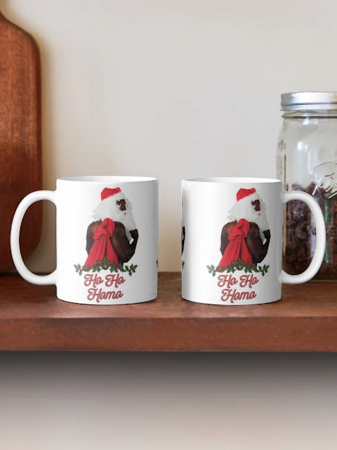 Ho ho homo - Christmas mug for gays