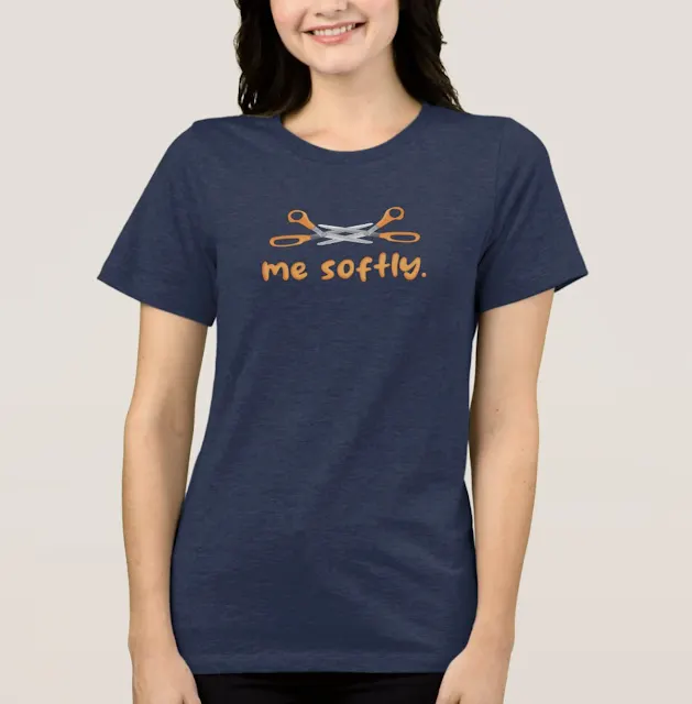 Scissor Me Softly T-shirt for lesbians.